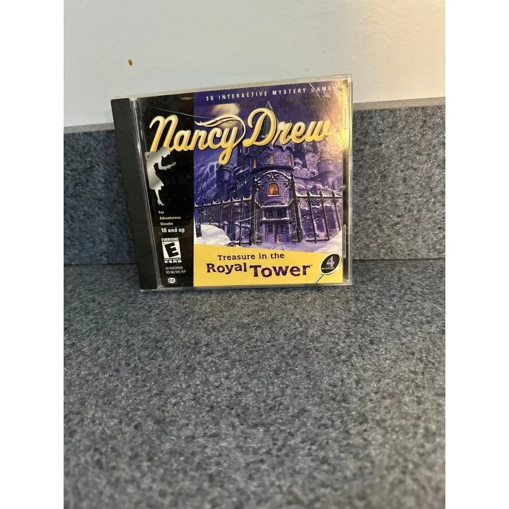 Nancy Drew: Treasure In The Royal Tower (PC CD-ROM) Mystery Game (2001)